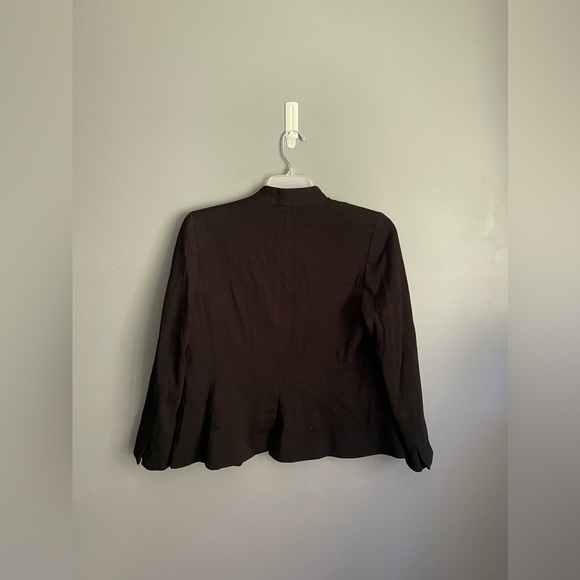 J.Crew Black Going Out Blazer in Stretch Twill Womens Size 12 - Picture 4 of 7